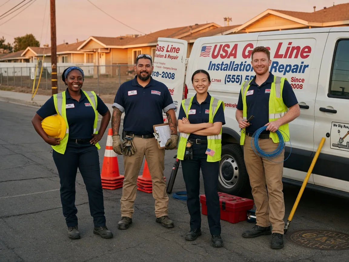Gas Line Installation company in Palm Springs, CA